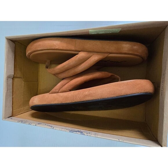Free People Women's  Size 10 /EU 40  Wonderland L Thong Sandals Leather NIB! $98 - Picture 11 of 13
